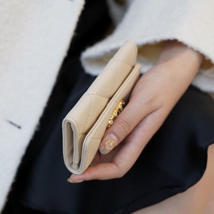 CHANEL 19 フラップ カードケース ミニ財布 コピー AP1790 - 商品画像 1