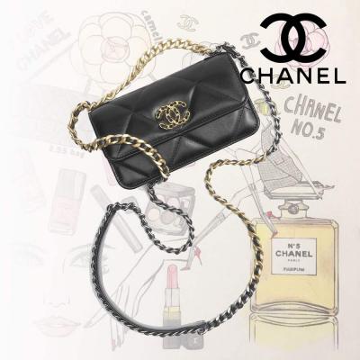 シャネル スーパーコピー CHANEL 19 チェーンウォレット ブラック AP3067 B04852 94305