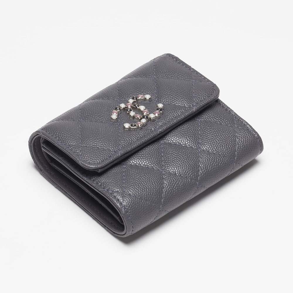 シャネル スーパーコピー スモール フラップ ウォレット 三つ折り財布 AP3604 B14342 NR652 - 商品画像 4