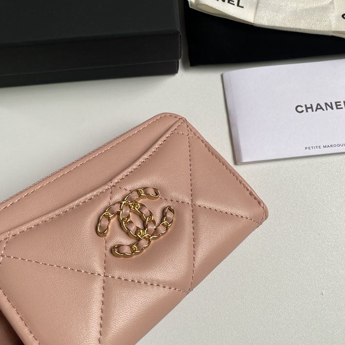 シャネル コピー CHANEL 19 ジップ コインパース ピンク AP3665_1 - 商品画像 10