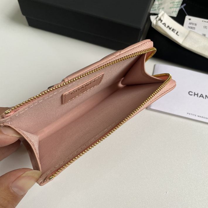 シャネル コピー CHANEL 19 ジップ コインパース ピンク AP3665_1 - 商品画像 7