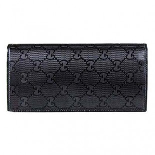 GUCCIスーパーコピー 307774-FU49R-1000 グッチ 長財布 グッチシマレザー ブラック