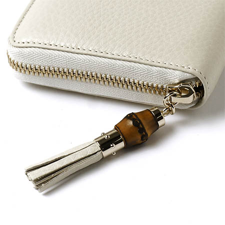 グッチ/GUCCIスーパーコピー ラウンドファスナー長財布[小銭入れ付き] バンブータッセル LEATHER 307984 a7m0z 9022 - 商品画像 4