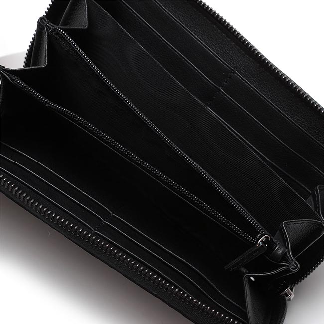 グッチコピー ラウンドファスナー 長財布[小銭入れ付き] GUCCISSIMA ネロ ブラック系 307987 a0v1r 1000 メンズ - 商品画像 6