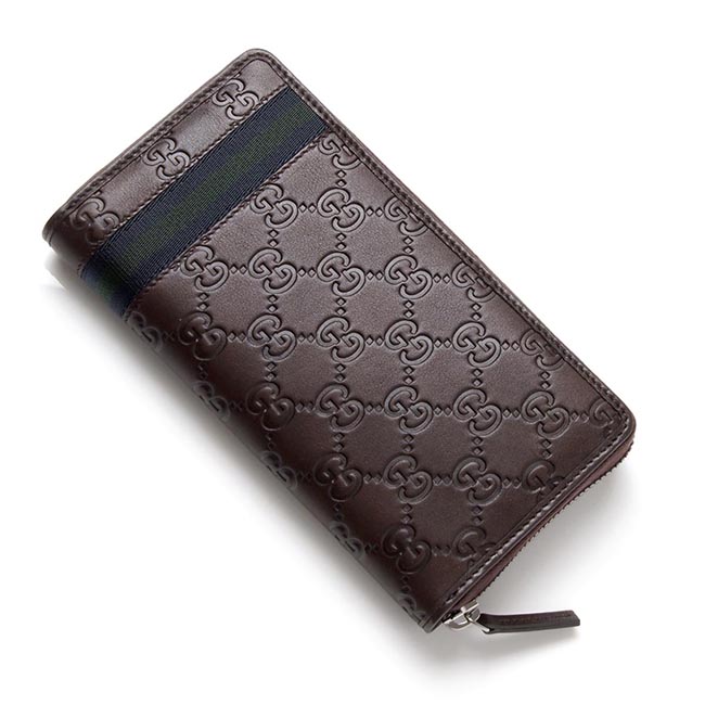 グッチ/GUCCIコピー ラウンドファスナー長財布[小銭入れ付き] GUCCISSIMA ブラウン ブラウン系 308009 a0vbr 2064 メンズ - 商品画像 3