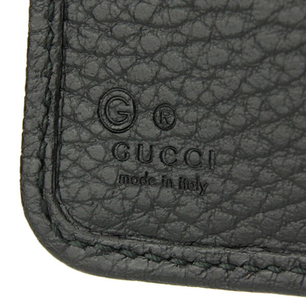 グッチコピー アウトレット 長財布 GUCCI OUTLET 347112 CAO0G 1000 財布 ユニセックス BLACK ブラック 黒 ロゴ エンボス 型押し メンズ 上品 クール ラグジュアリー シンプル - 商品画像 8