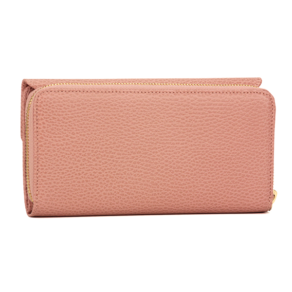 グッチコピー アウトレット 長財布 GUCCI OUTLET 347112 CAO0O 5806 財布 ユニセックス PINK(ピンク) ピンク ロゴ エンボス 型押し メンズ 上品 クール ラグジュアリー シンプル - 商品画像 3