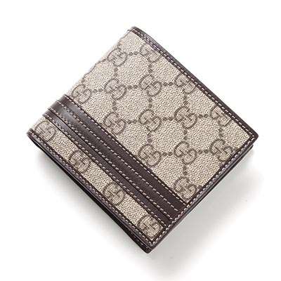 グッチスーパーコピー 2つ折り財布[小銭入れ付き] GG SUPREME ベージュ ベージュ系 365493 kgd6n 9643 メンズ - 商品画像 6