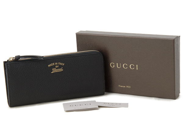 グッチコピー GUCCI 長財布 368232 CAO0G 1000 スウィング L字ファスナー 長財布 ブラック - 商品画像 4