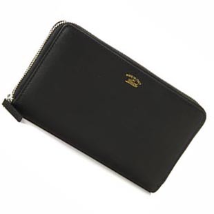 グッチコピー/GUCCI 財布 メンズ カーフ ラウンドファスナー長財布 ブラック×イエロー 2015年春夏新作 368378-BGHIN-1087 - 商品画像 1