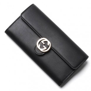 グッチ/GUCCIコピー 長財布[小銭入れ付き]/ICON LEATHER /ブラック ブラック系369663 ap00g 1000 レディース - 商品画像 2