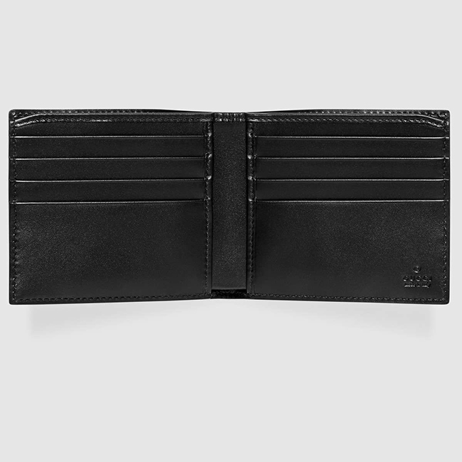 GUCCIコピー グッチ シグネチャー ウェブ 二つ折り財布 408827 CWCLN 1060 - 商品画像 2