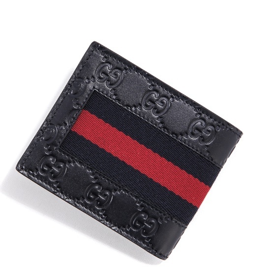 GUCCIスーパーコピー グッチ シグネチャー ウェブ 二つ折り財布 408827 CWCLN 8497 - 商品画像 4