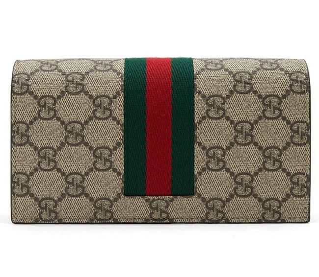 グッチスーパーコピー GUCCI/ウェブ付き GGスプリーム 二つ折り長財布 408836 KHN4N 9791 - 商品画像 3