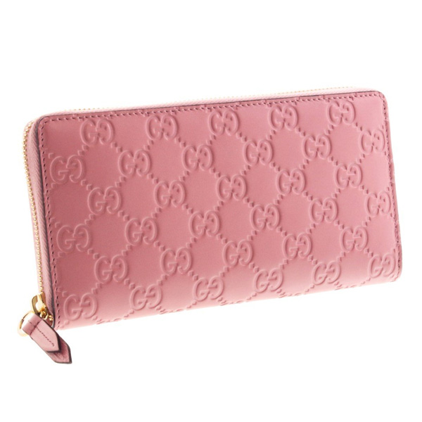 グッチスーパーコピー財布 長財布 410102-CWC1G-5812 ROSE BABY CANDY リネア シグネチャー レザー ラウンドファスナー ピンク系 アウトレット - 商品画像 3