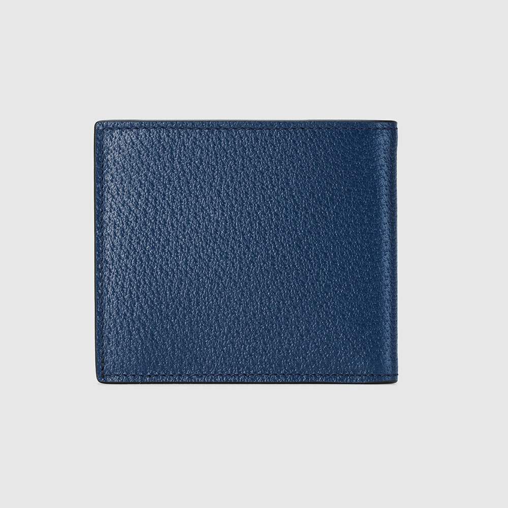 グッチ GGマーモント コインウォレット ブラック カーフスキン 二つ折り財布 メタルロゴ コンパクトウォレット コインケース付き サイフ ダブルG 428725 0YK0N 1000 - 商品画像 5