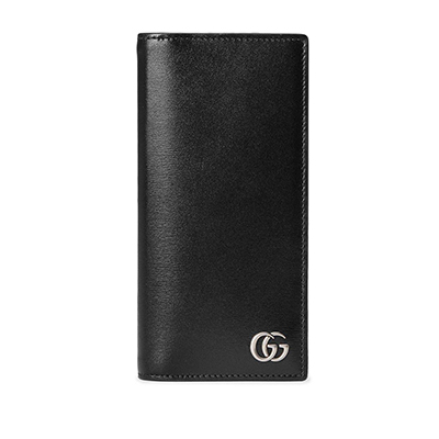 グッチスーパーコピー GUCCI GGマーモント レザー ロングウォレット ブラック 428740 0YK0N 1000 - 商品画像 4