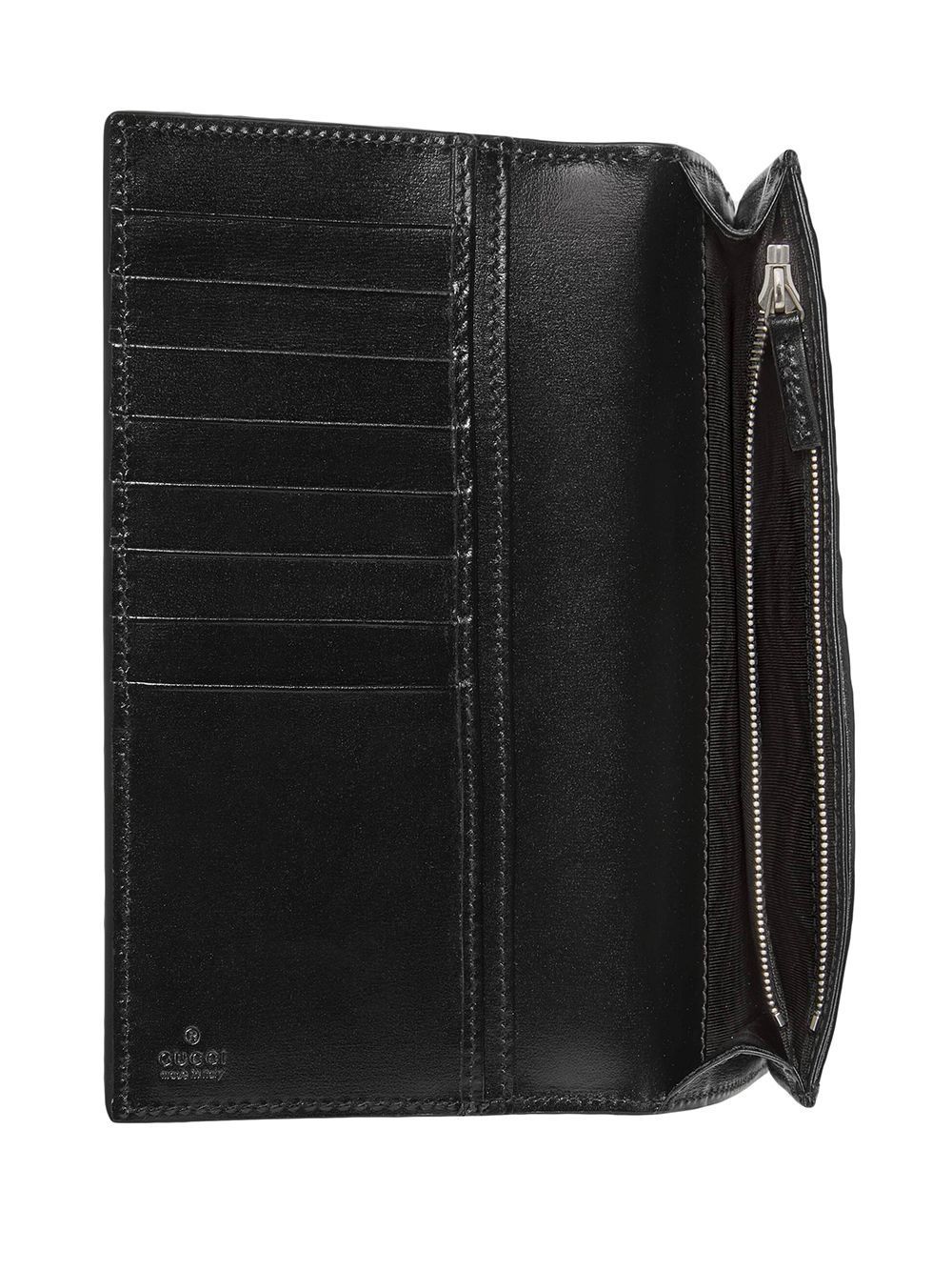 グッチスーパーコピー GUCCI GGマーモント レザー ロングウォレット ブラック 428740 0YK0N 1000 - 商品画像 5