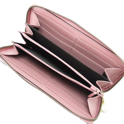 グッチスーパーコピー 長財布 GUCCI 財布 ラウンドファスナー PEONY/ピオニー GGスプリーム キャンバス ベージュ×ピンク 431477 KHNKT 9766 - 商品画像 4