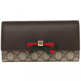 グッチスーパーコピー 長財布 レディース GUCCI 432253 K05XG 9776 ベージュ ブラウン - 商品画像 2