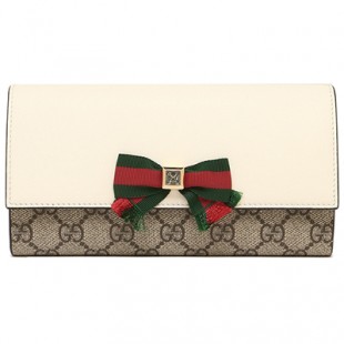 グッチスーパーコピー財布 GUCCI 432253 K05XG 9779 GROSGRAIN レディース 長財布 BEIGE - 商品画像 2