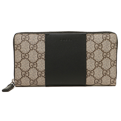 グッチコピー 451249 KGDHN 9769 GUCCI EDEN GGスプリーム ジップアラウンドウォレット メンズ 長財布 BEIGE EBONY /NERO - 商品画像 7