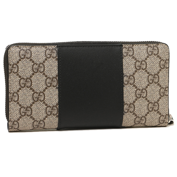 グッチコピー 451249 KGDHN 9769 GUCCI EDEN GGスプリーム ジップアラウンドウォレット メンズ 長財布 BEIGE EBONY /NERO - 商品画像 3