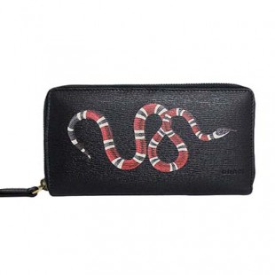スーパーコピーグッチ ラウンドファスナー長財布 GUCCI 財布 メンズ BEST BLACK/LIVE RED 2019年秋冬新作 451273-DUQ1T-1058 - 商品画像 2