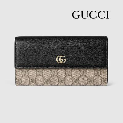 グッチ コピー ダブルG バイカラー コンチネンタルウォレット 456116