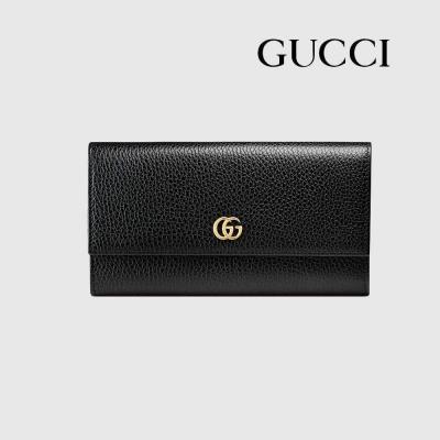 グッチスーパーコピー ダブルG レザー コンチネンタルウォレット 456116 CAO0G 1000