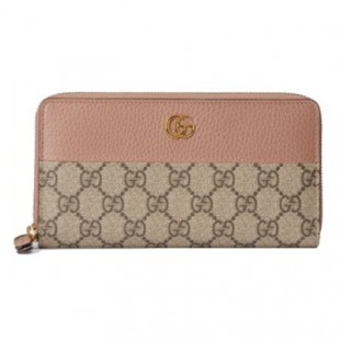 スーパーコピーグッチ GUCCI GGマーモント ジップアラウンド ウォレット ピンク 456117 17WAG 5788 - 商品画像 2