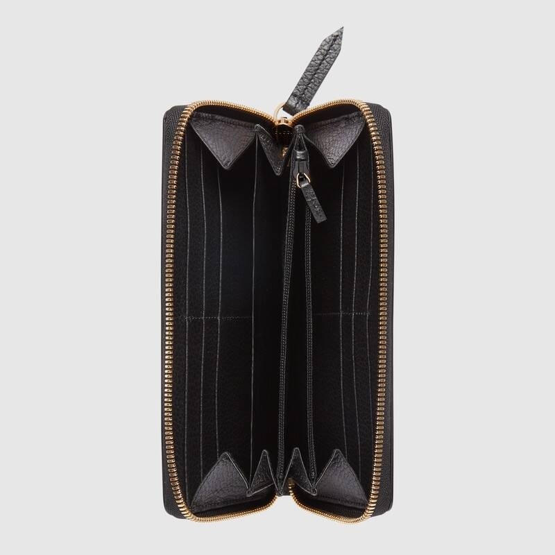 グッチスーパーコピー GUCCI GGマーモント ジップアラウンド ウォレット ブラック 456117 17WAG 1283 - 商品画像 1