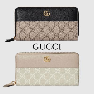 グッチ コピー ダブルG バイカラー ジップアラウンドウォレット 456117