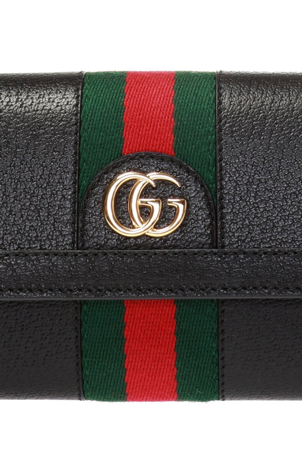 GUCCI(グッチ) オフィディア 長財布 ブラック×グリーン×マルチ レザー 523153 DJ2DG 1060 - 商品画像 3