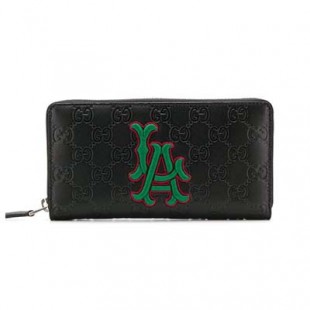 GUCCIスーパーコピー NY Yankees パッチ ジップアラウンド長財布 547791 DMTIN 1000 - 商品画像 1