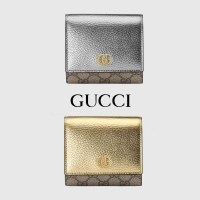 グッチスーパーコピー ダブルG メタリック ウォレット 598587 AABGY