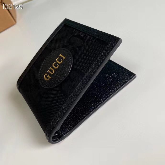 グッチスーパーコピー コインウォレット 二つ折り財布 ブラック ナイロン レザー 625573 H9HAN 1000 - 商品画像 8
