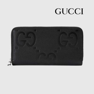 GUCCI財布コピー グッチ ジャンボGG 長財布 ブラック ユニセックス 739484 AABY0 1000