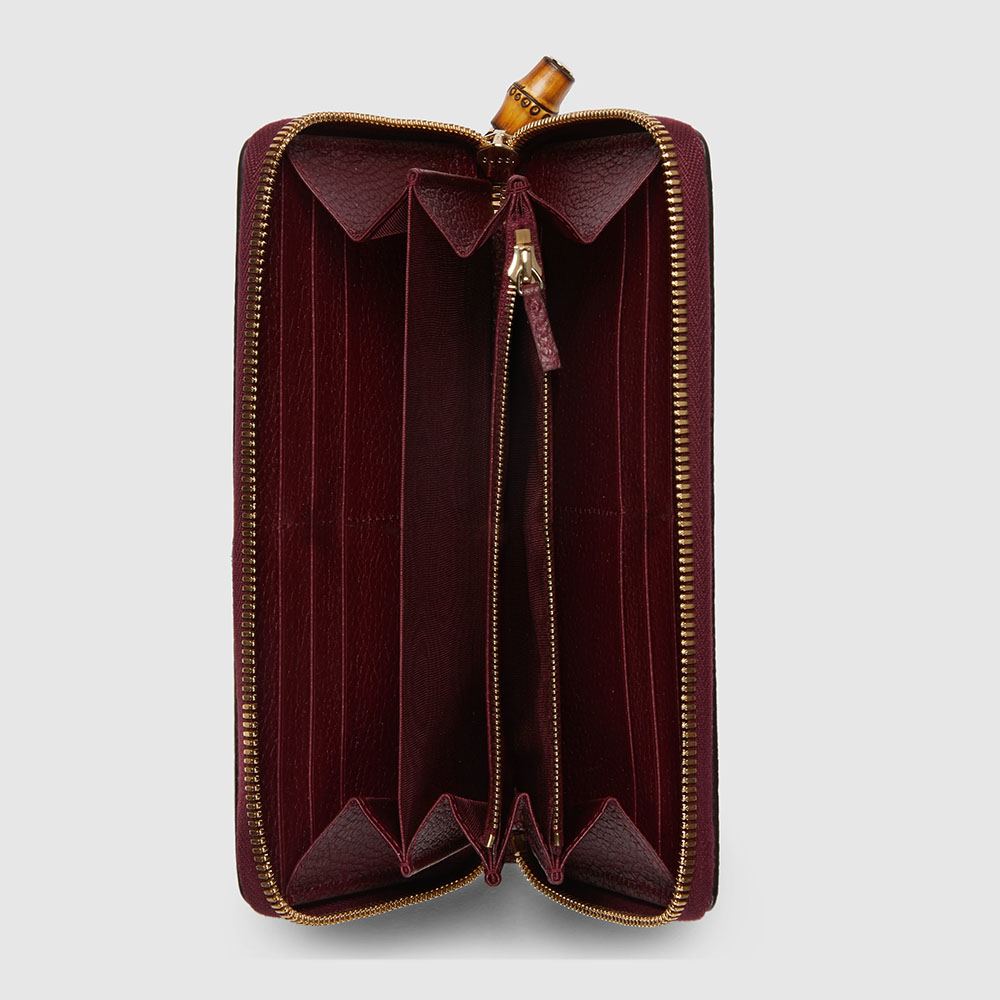 グッチ コピー バンブー付き ジップアラウンドウォレット 739499 - 商品画像 8