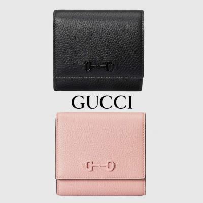 グッチスーパーコピー ホースビット付き ミディアム ウォレット 745981 AAB6N