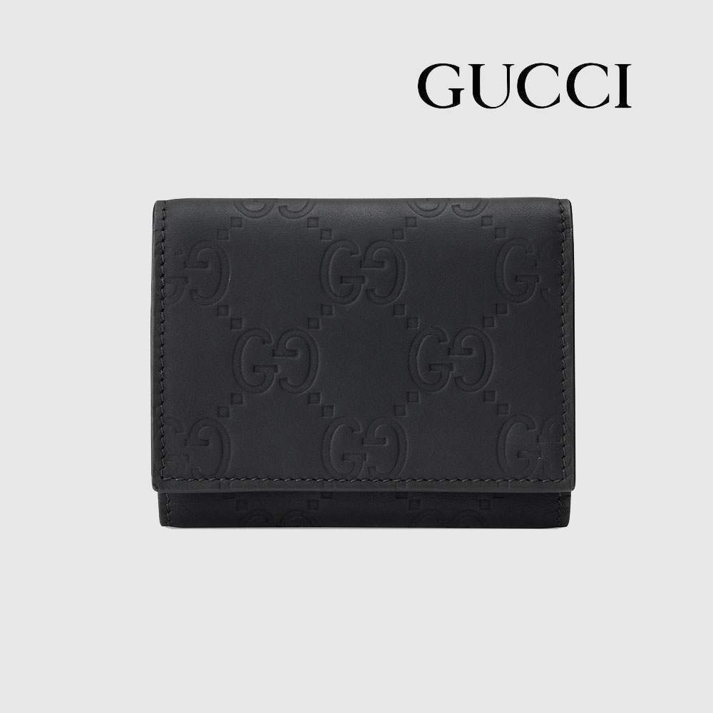 グッチスーパーコピー GG ラバーエフェクト 三つ折りウォレット 771318 AAC0L 1000 - 商品画像 8
