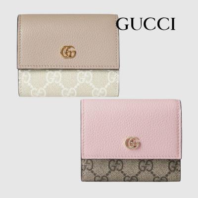 グッチ 三 つ折り コピー ダブルG バイカラー ミニ ウォレット 837957