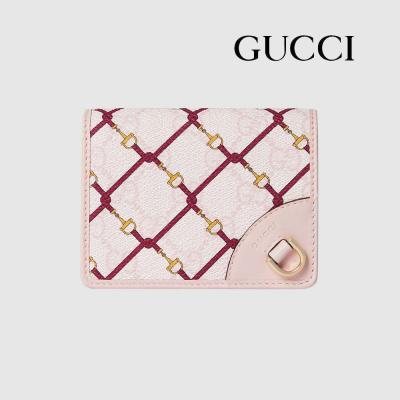 グッチ 財布 二つ折り コピー プリント GG カードケース 854243