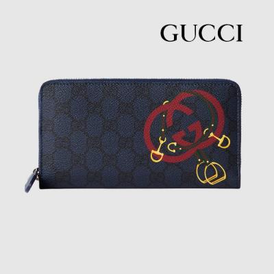 グッチ コピー プリント GG ジップアラウンドウォレット 855680