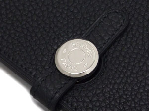 エルメスコピー ドゴン GM/黒×シルバー金具 he-ac-0545 - 商品画像 8
