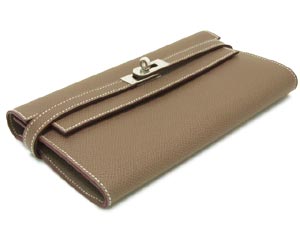 エルメススーパーコピー ケリーウォレット ロング/エトープ×シルバー金具 he-ac-1275 - 商品画像 4
