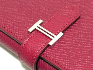 エルメスコピー 三つ折り ベアン/ルビー×シルバー金具 he-ac-1344 - 商品画像 8