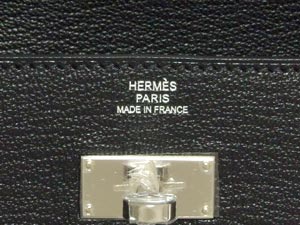 エルメススーパーコピー ケリーウォレット ロング/黒×シルバー金具 he-ac-1358 - 商品画像 1