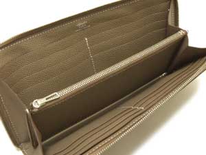 素晴らしいスーパーコピーエルメス アザップ ロング/エトープ×シルバー金具 he-ac-1501 - 商品画像 1