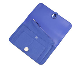 エルメスコピー ドゴンGM ブルーエレクトリック トゴ マットシルバー金具 he-ac-1756 - 商品画像 4